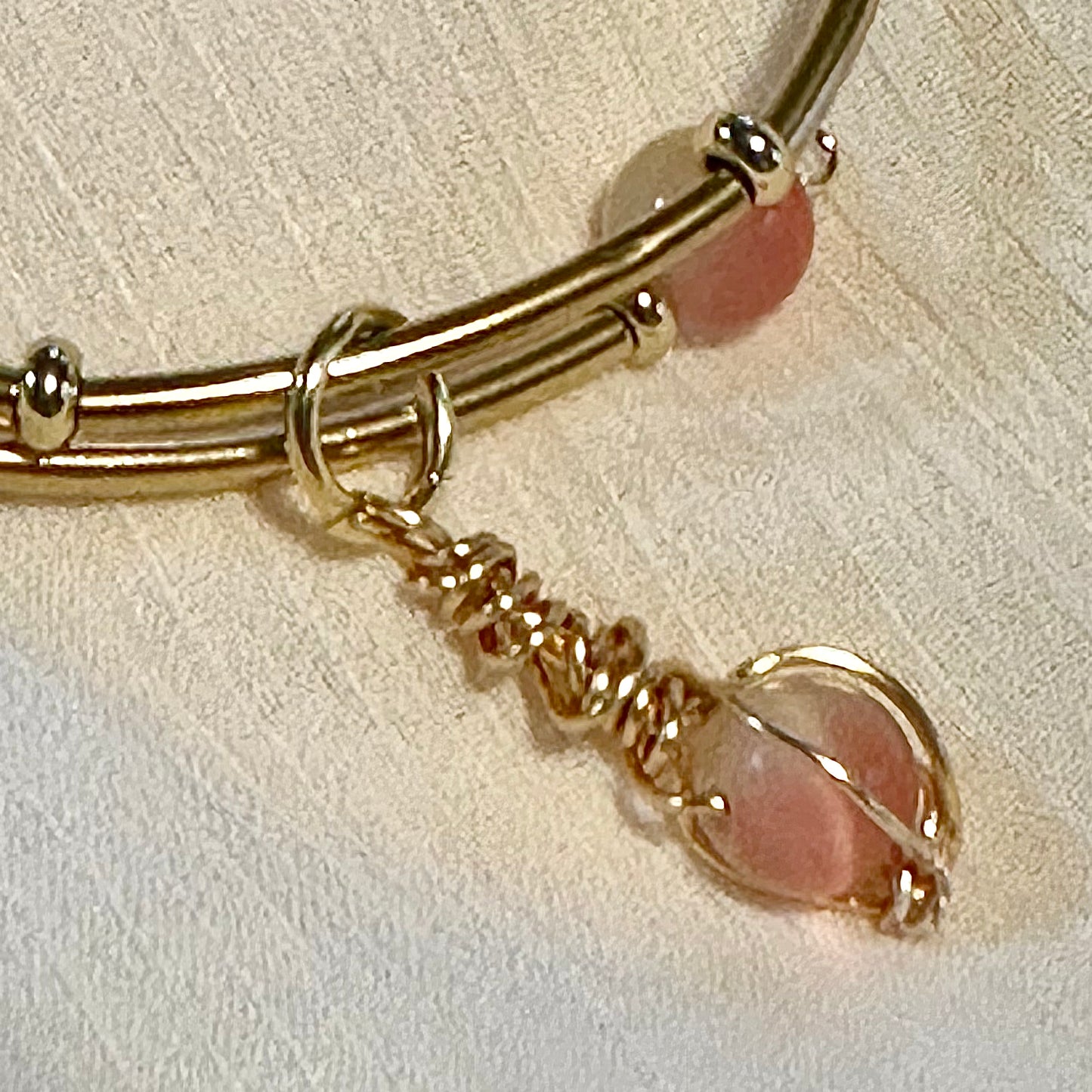 Green Opal Handmade Bangle