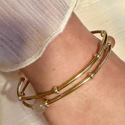 Green Opal Handmade Bangle