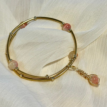 Green Opal Handmade Bangle