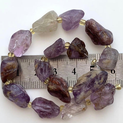 Garden Amethyst & Citrine Phone Charm