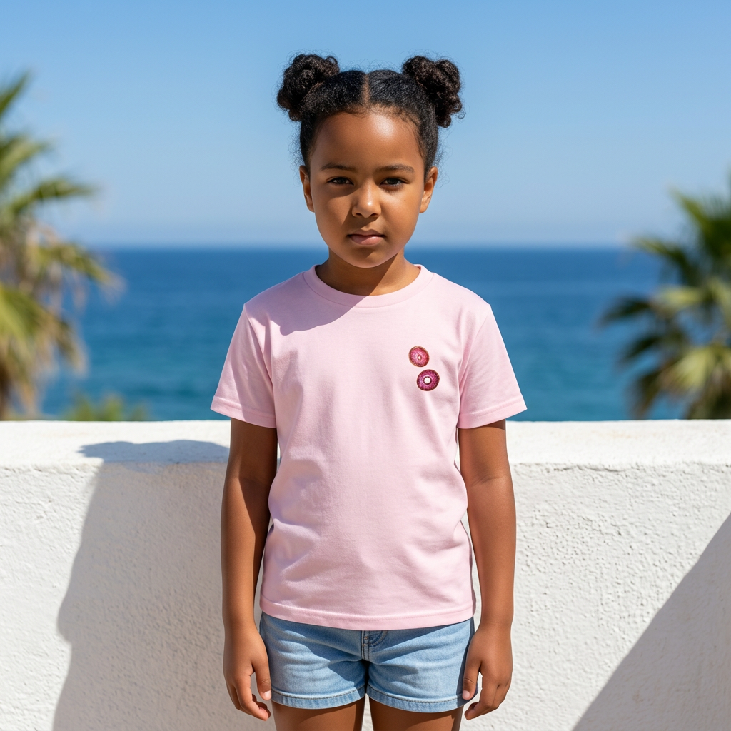 Mini Donuts Dry T-Shirt | Pink | Kids