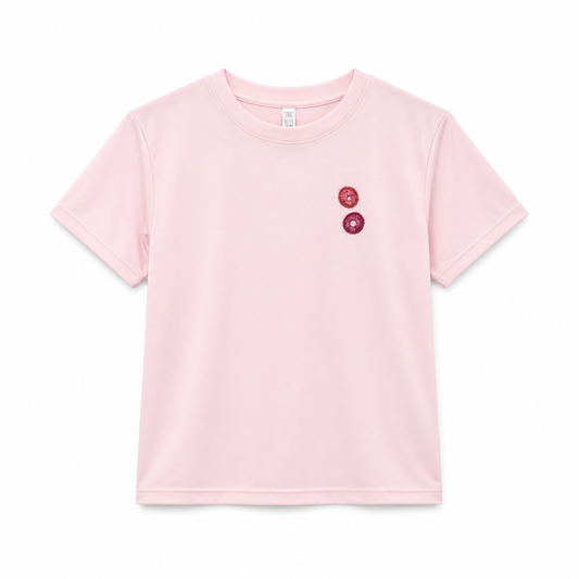 Mini Donuts Dry T-Shirt | Pink | Kids