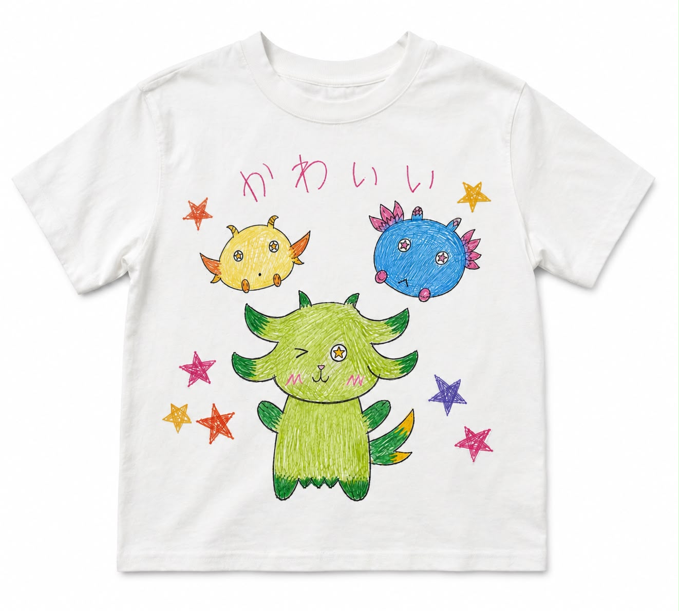 Kawaii Monsters Kids T-Shirt