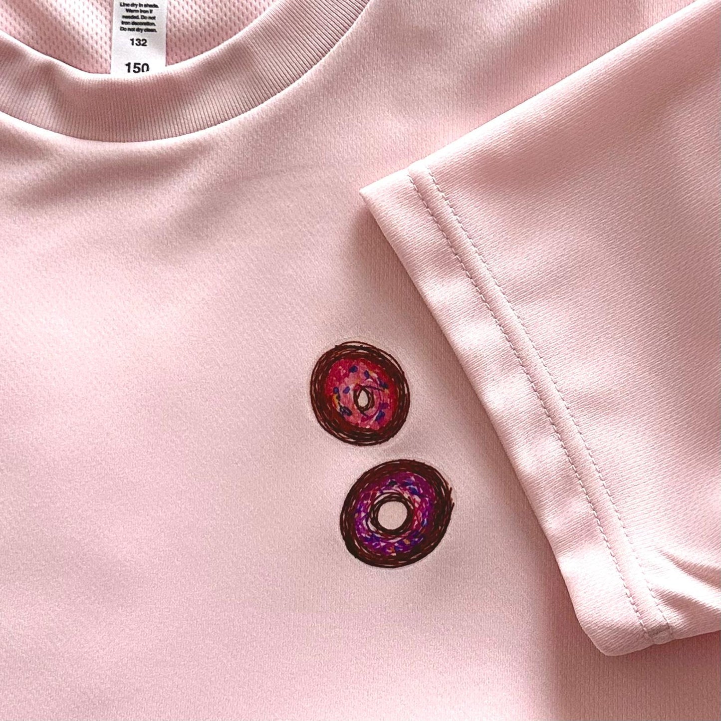 Mini Donuts Dry T-Shirt | Pink | Kids