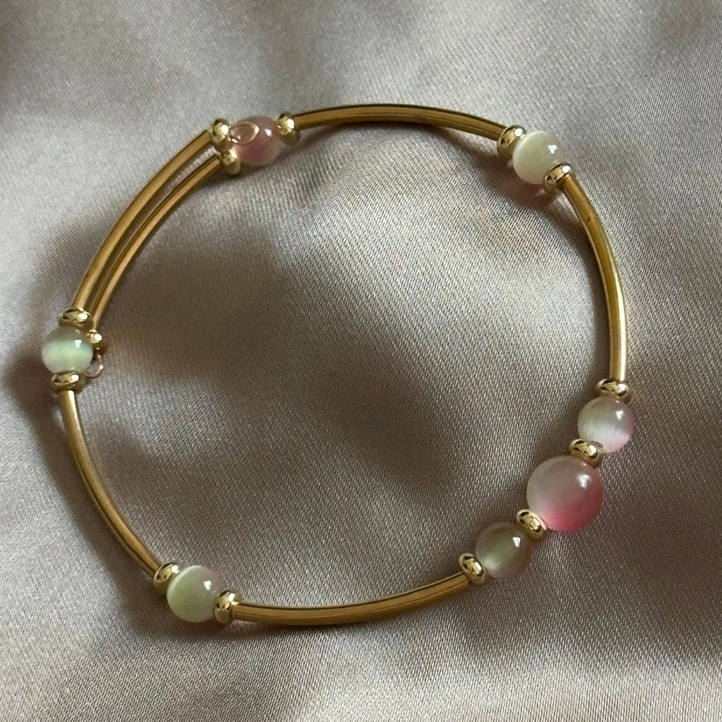 Northern Lights — Natural Opal Bangle