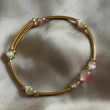 Northern Lights — Natural Opal Bangle