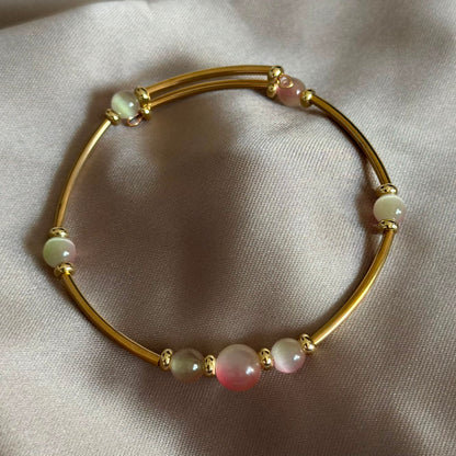 Northern Lights — Natural Opal Bangle