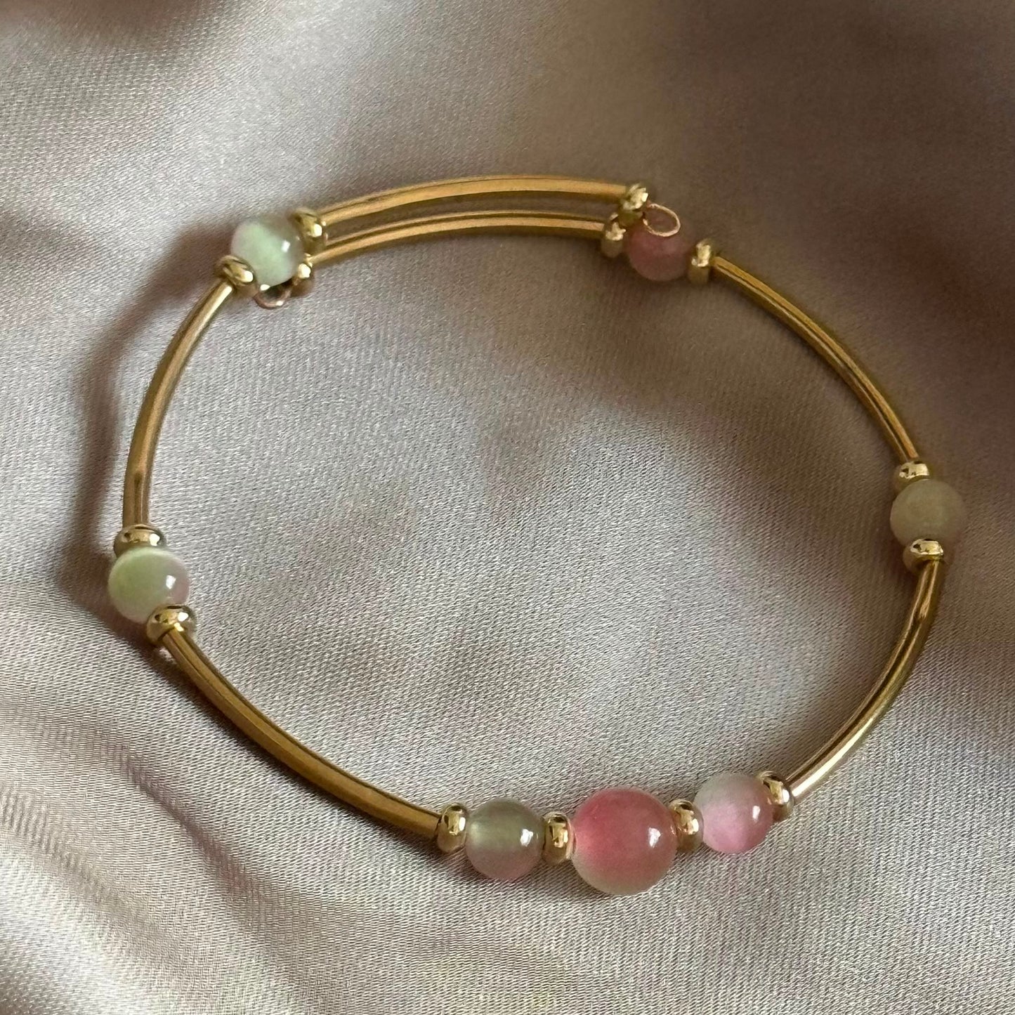 Northern Lights — Natural Opal Bangle