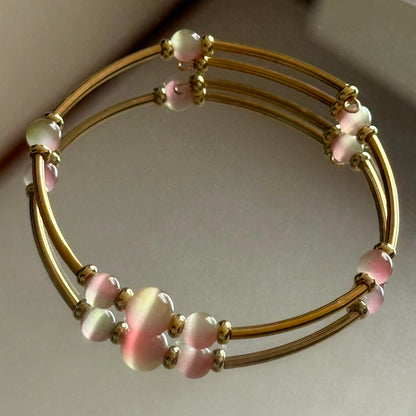 Northern Lights — Natural Opal Bangle